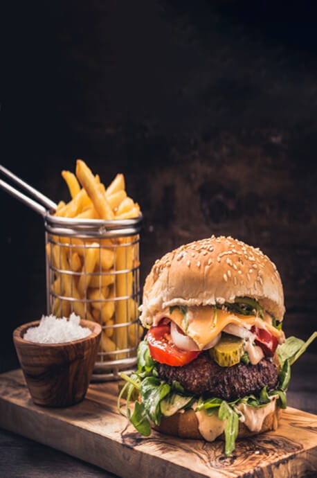 livraison burgers à 77240 Cesson